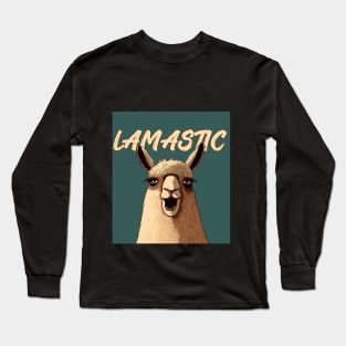 Funny lama Long Sleeve T-Shirt